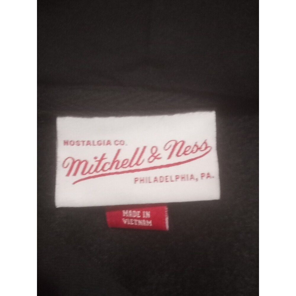 Mitchell & Ness New Orleans Saints Throwback Sweatshirt Hoodie Mens Large L - Picture 7 of 11